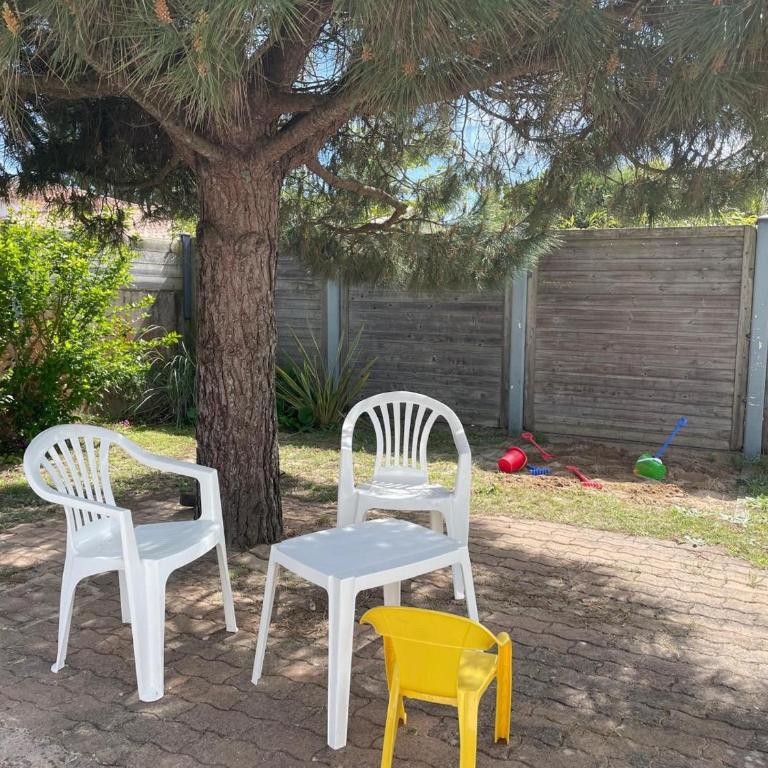 Maison de plain-pied confort 6 pers., proche plage à St Hilaire de Riez, parking privé - FR-1-323-470 - Ferienhaus - 21
