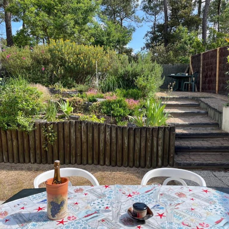 Maison de vacances avec piscine, terrasse et coin détente en forêt, proche plage! - FR-1-323-486 - Maison de Vacances - 9