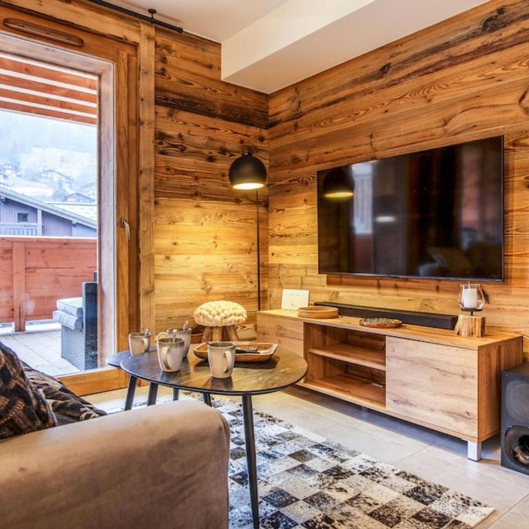 Les Gets : Appartement cosy avec Wi-Fi, parking, linge inclus - FR-1-671-264 - Appartement - 1