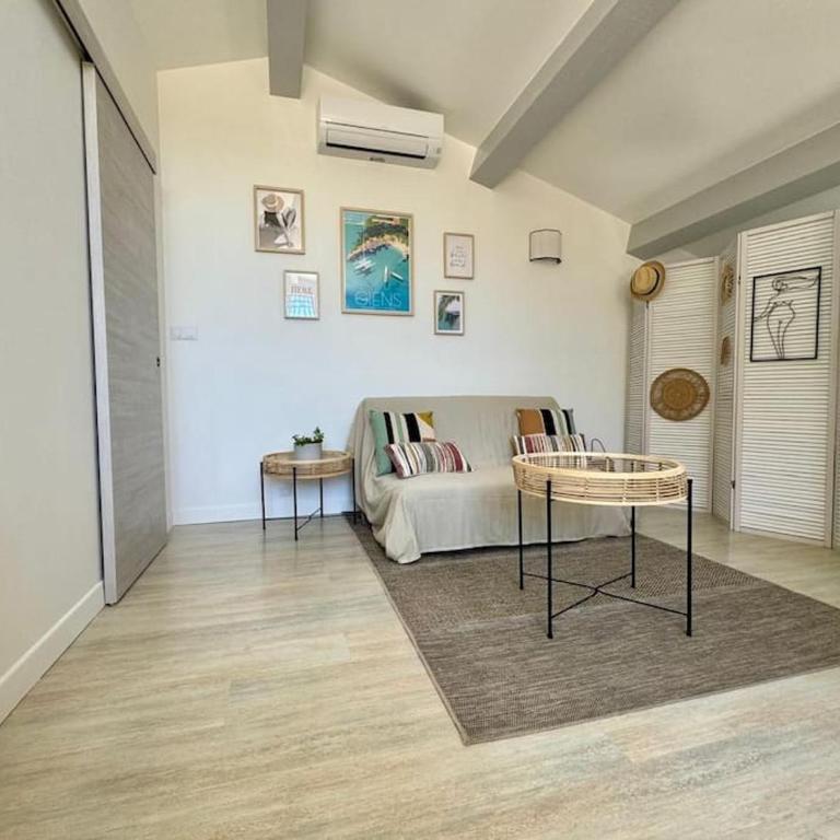 Nid douillet vue mer Hyères - Appartement 1 Chambre - 16