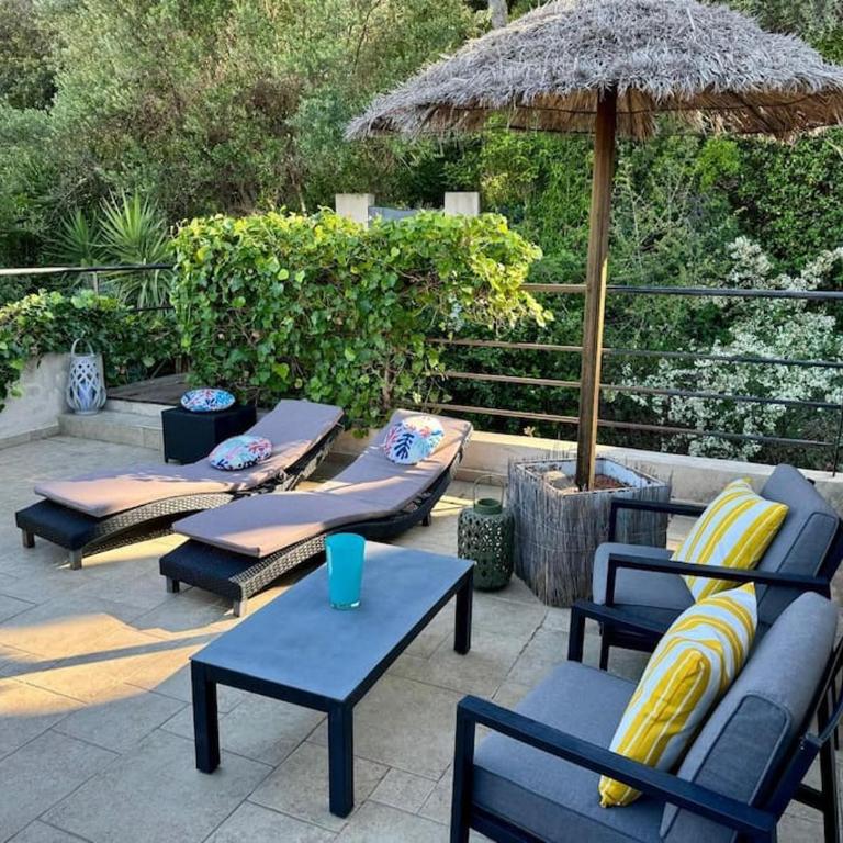 Nid douillet vue mer Hyères - Appartement 1 Chambre - 23