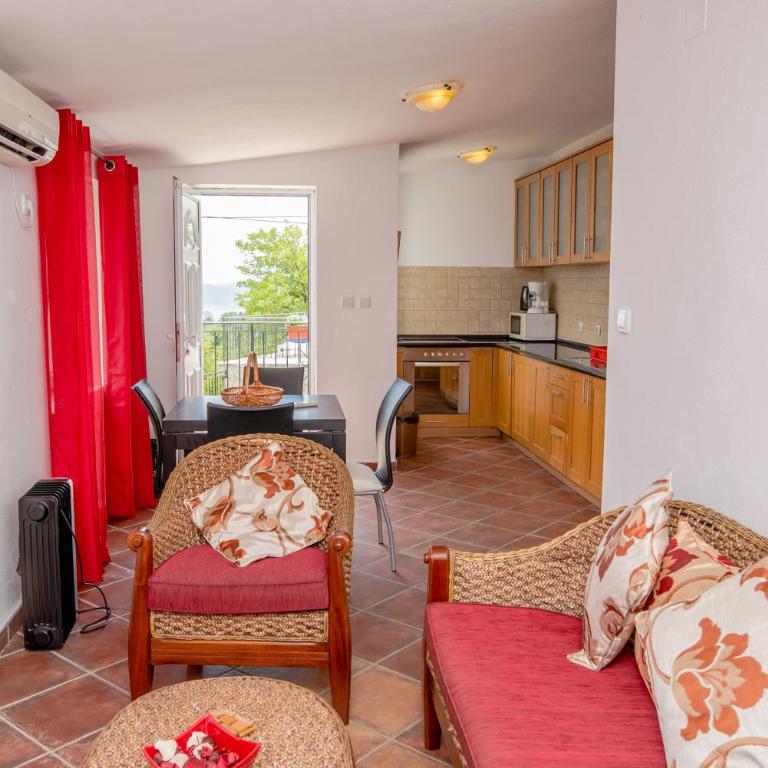 Palmagora Villas - Apartman sa 2 Spavaće Sobe, Balkonom i Pogledom na More - 10