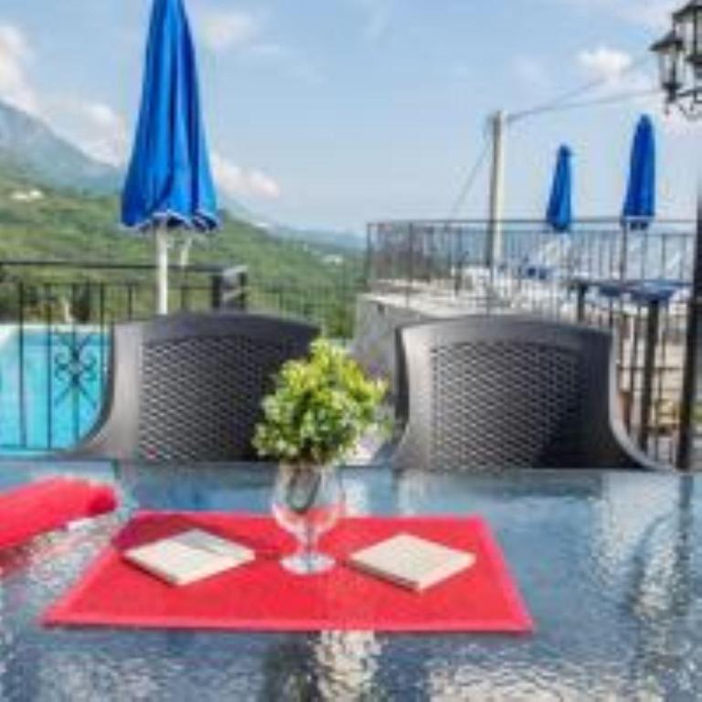 Palmagora Villas - Apartman sa 2 Spavaće Sobe i Pogledom na Planinu - 9