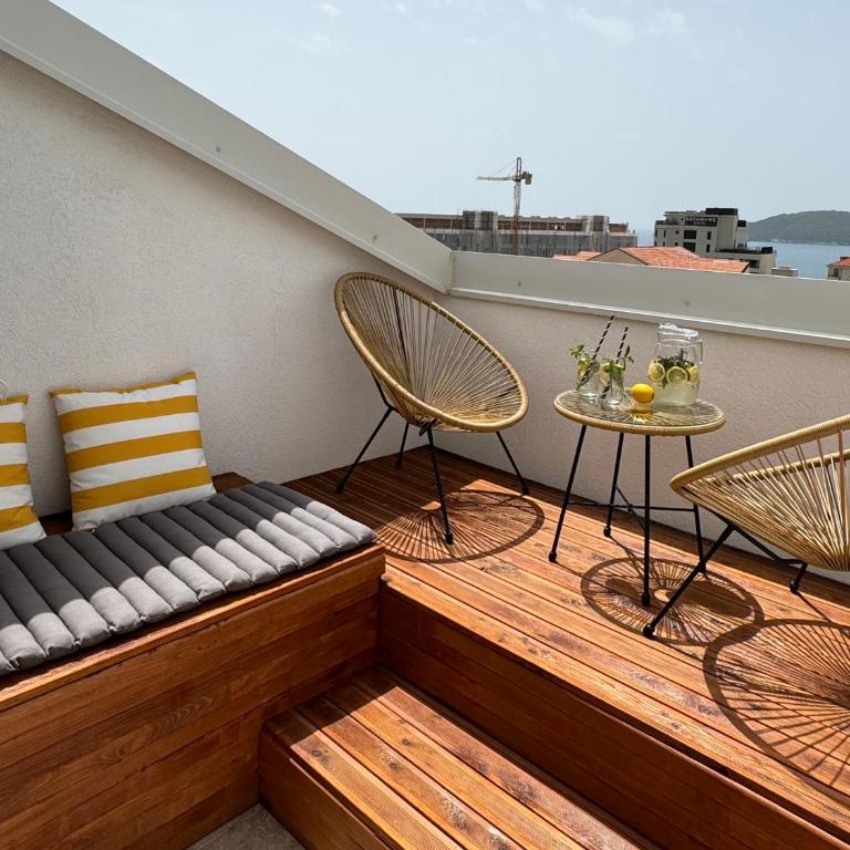 SunJourney Apartment SEA view - One-Bedroom Apartment with Sea View and Terrace - 5