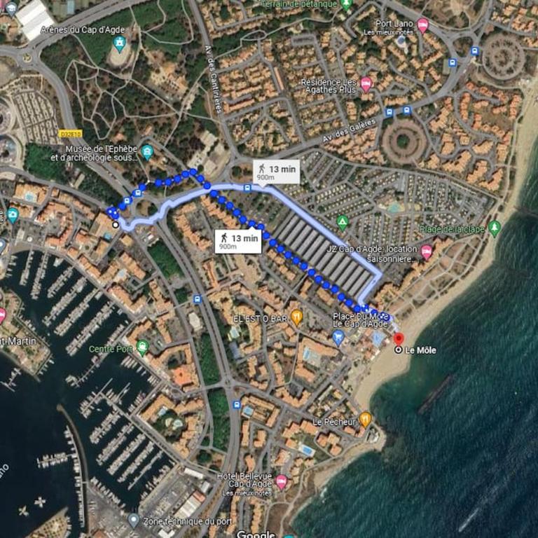 Studio centre port, Cap d'Agde - Appartamento con 1 Camera da Letto - 14