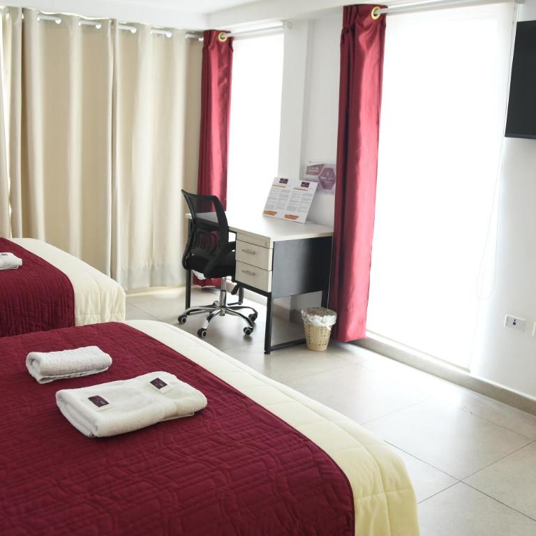HOSTAL VERONA - Habitación Doble - 2 camas - 3