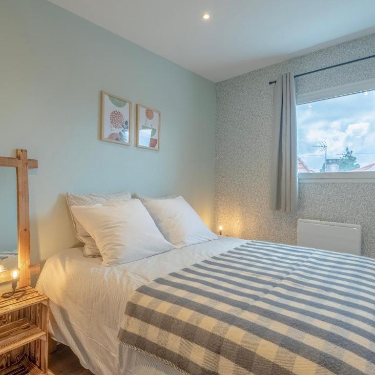 Suites Kerlarros Clim et Parking face Gare et Port - Appartement 2 Chambres Deluxe - 9