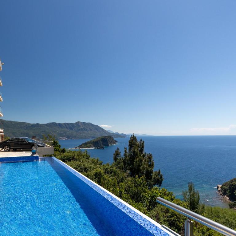 Tophill Altezza Premium - best view and pool - Apartman sa 1 Spavaćom Sobom, Pogledom na More i Balkonom - 2