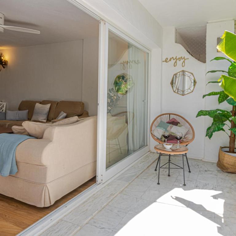 Benalgolf Lovely apartment in Benalmádena with Sea Views, Excellent WIFI connection, private Backyard with BBQ - Apartamento de 2 dormitorios - 40