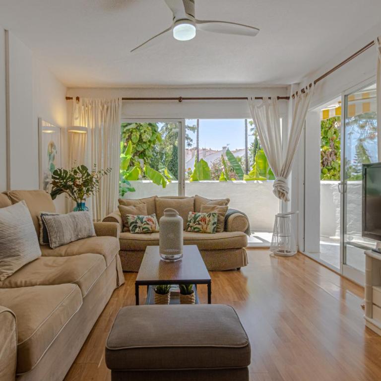 Benalgolf Lovely apartment in Benalmádena with Sea Views, Excellent WIFI connection, private Backyard with BBQ - Apartamento de 2 dormitorios - 4