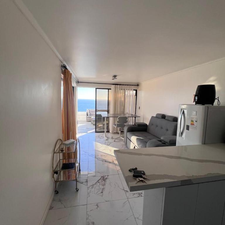 Moderno departamento con dormitorio y terraza con vista al mar y parrilla en Reñaca - Apartamento de 1 dormitorio - 28