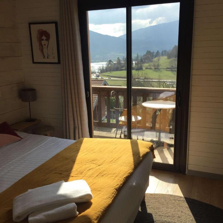 Le chalet des voiles - Chambre Double – Vue sur Lac - 4