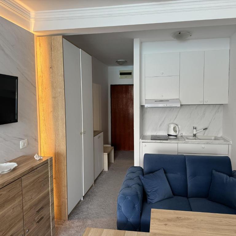 First Line Sea View apartment in Rafailovici - Studio with Sea View - 4