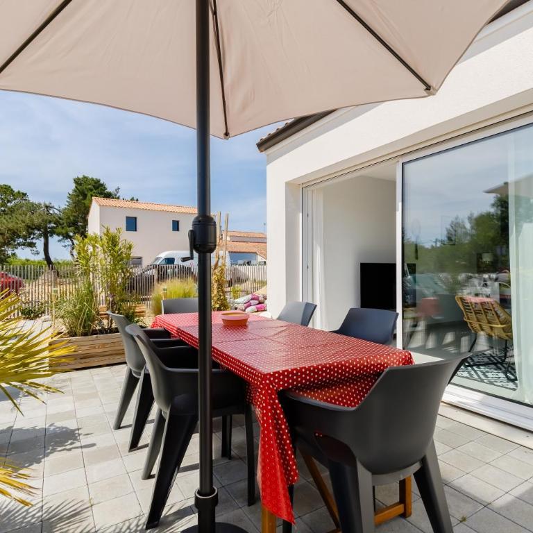 Les Tonnelles - Maison proche plage - Grand jardin - Casa con 3 Camere da Letto - 6
