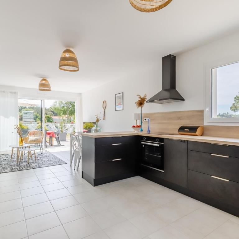 Les Tonnelles - Maison proche plage - Grand jardin - Casa con 3 Camere da Letto - 13