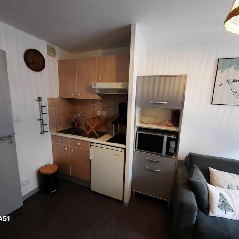 Studio 4 pers avec parking souterrain - Appartement avec Balcon - 7