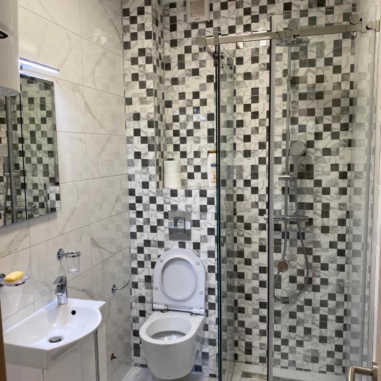 Prva linija do mora Villa S&T studio apartman - One-Bedroom Apartment - 5