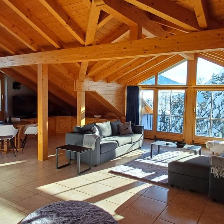 Ferienwohnung Lichtblick - Appartement avec Vue sur la Montagne - 3