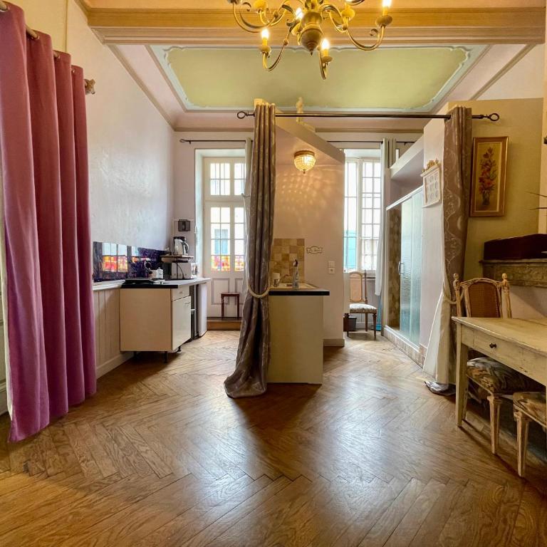 Côté Cité appartements - Parking privé - 100m Cité médiévale - Deluxe King Studio - 1