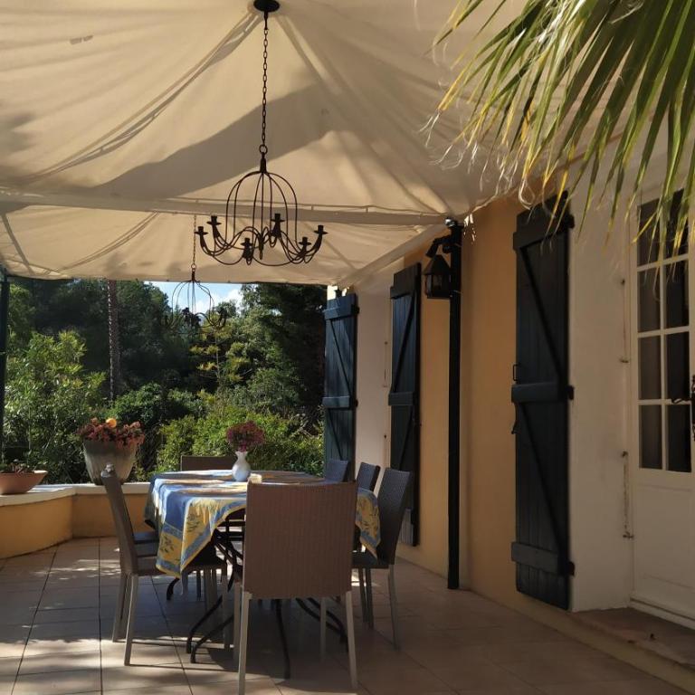 Cote d'Azur Villa mit Haupt und Nebenhaus, Pool und Poolküche - Villa avec Piscine Privée - 4