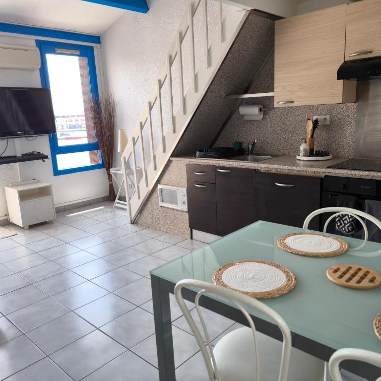 Appartement Port Barcarès Vue Marina - Apartment mit Terrasse - 17