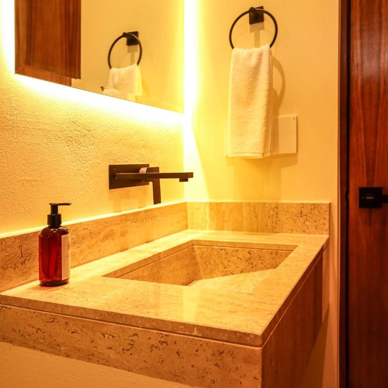 Botánic Departamento Doble en Tulum con Alberca, AC, Amenidades, Cerca de la Playa - Two-Bedroom Apartment with Balcony - 3