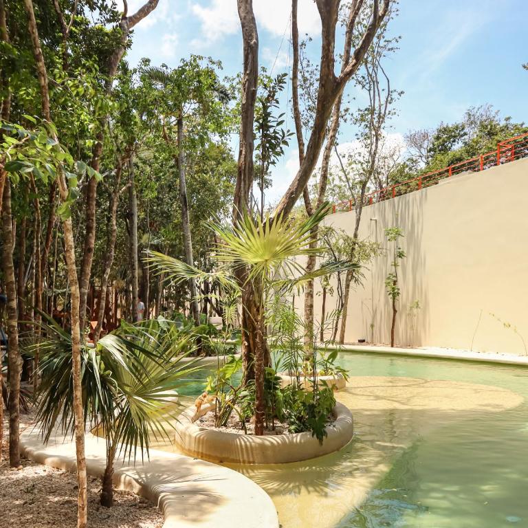 Botánic Departamento Doble en Tulum con Alberca, AC, Amenidades, Cerca de la Playa - Two-Bedroom Apartment with Balcony - 27