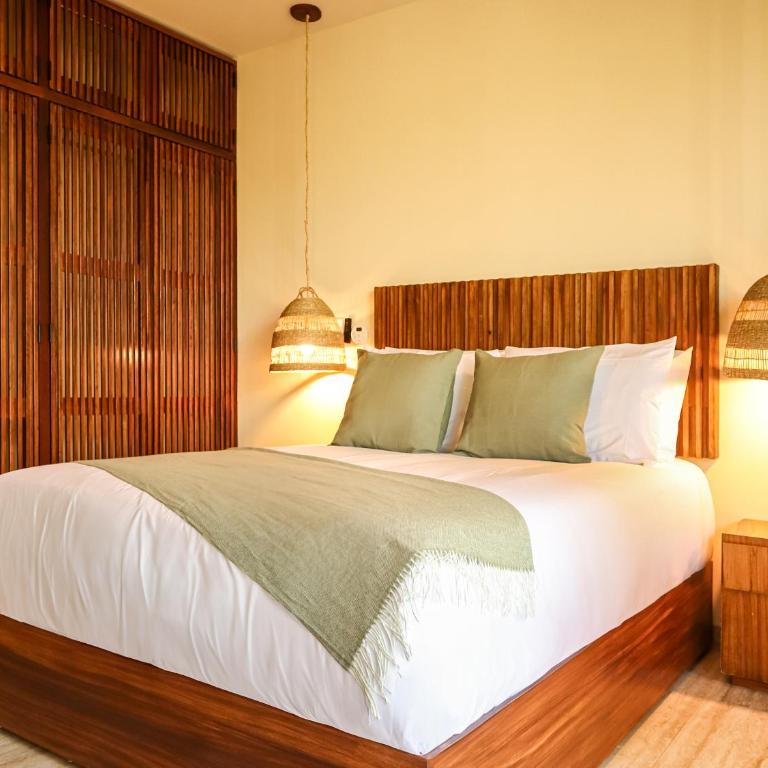 Botánic Departamento Doble en Tulum con Alberca, AC, Amenidades, Cerca de la Playa - Two-Bedroom Apartment with Balcony - 26