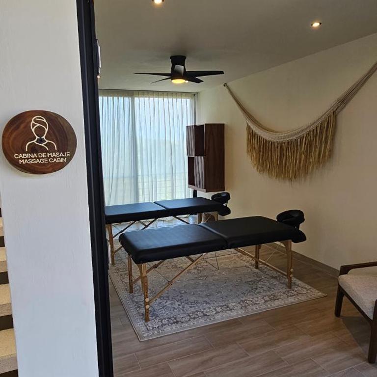 Botánic Departamento Doble en Tulum con Alberca, AC, Amenidades, Cerca de la Playa - Two-Bedroom Apartment with Balcony - 43