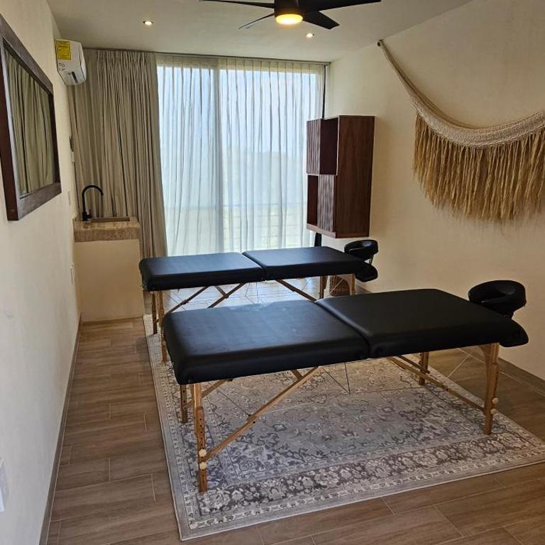 Botánic Departamento Doble en Tulum con Alberca, AC, Amenidades, Cerca de la Playa - Two-Bedroom Apartment with Balcony - 57