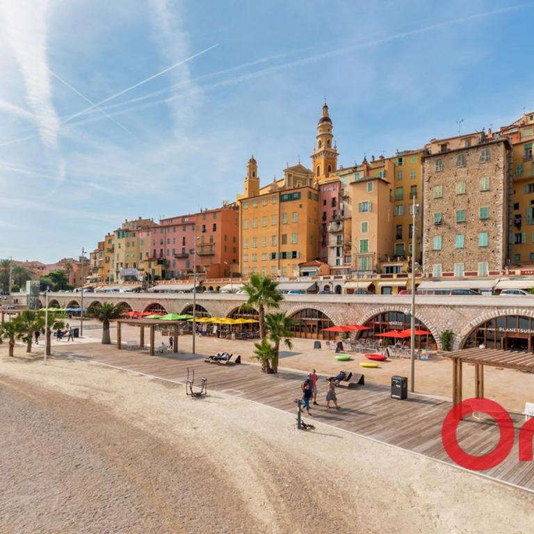 Studio calme, parking inclus, aperçu mer, proche plages - Menton - FR-1-647-34 - Studio - 12