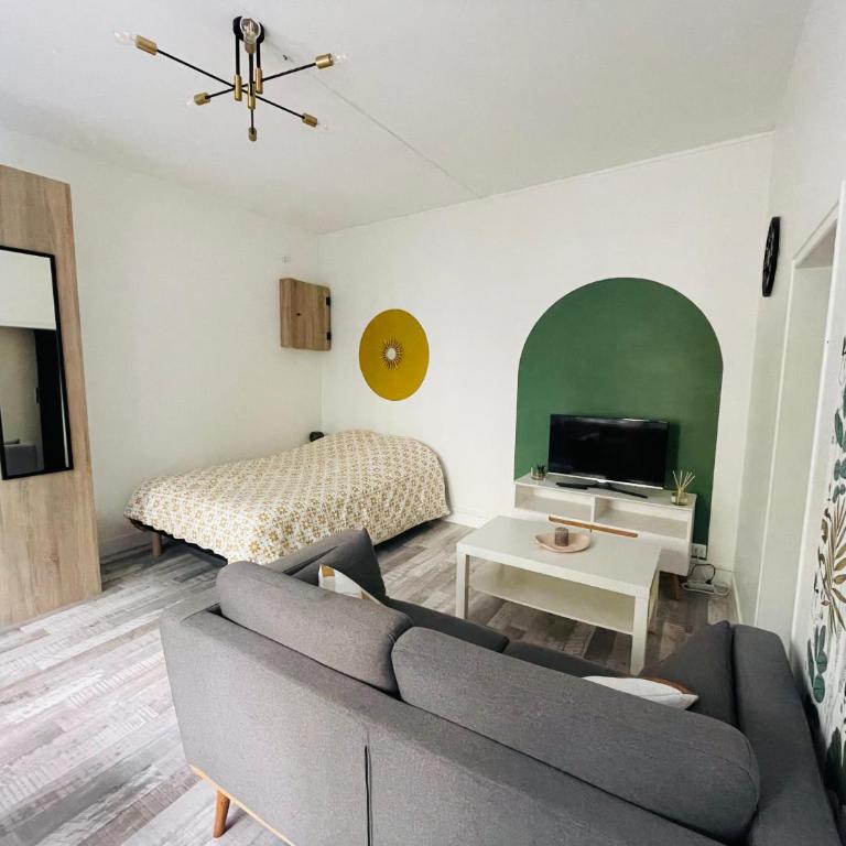 Studio Rouen gare proche centre ville - One-Bedroom Apartment - 2
