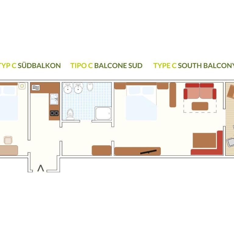 Hotel Appartement Inge - Appartamento con Balcone - 1