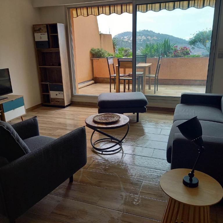 Proche monaco, Appart 4 pers La Turbie, vue mer, piscine, garage - Apartamento con vistas al mar - 3