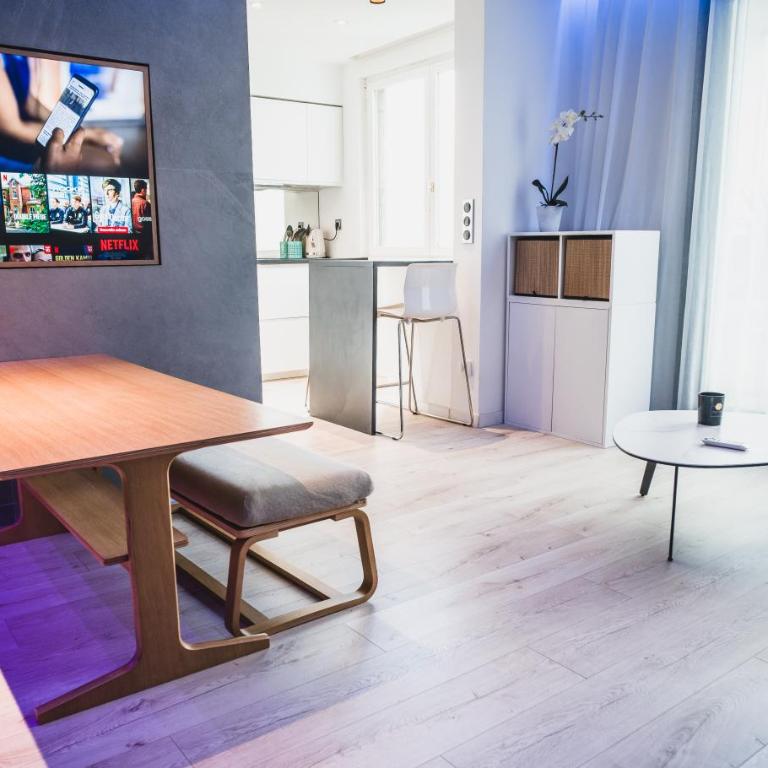 Blue King Suite - Triangle d'Or - Apartamento de 1 dormitorio - 5