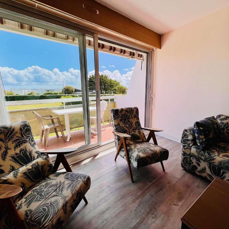 Appartement 2 pièces à Quiberon - Vue mer, WiFi, Parking, Animaux admis - FR-1-478-90 - Apartment (2 Erwachsene) - 4