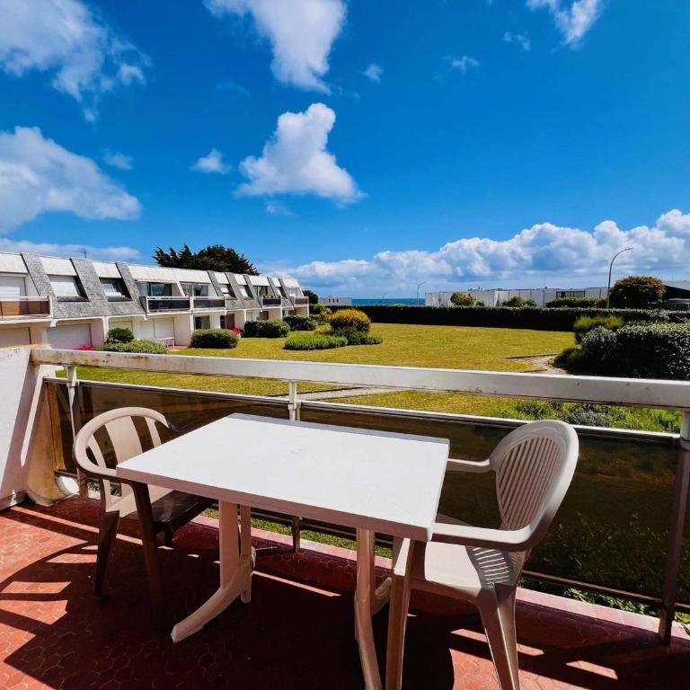 Appartement 2 pièces à Quiberon - Vue mer, WiFi, Parking, Animaux admis - FR-1-478-90 - Apartment (2 Erwachsene) - 11