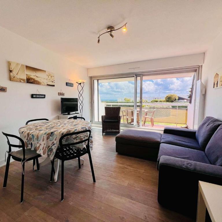 Charmant 2 pièces rénové à Quiberon avec balcon, parking et wifi, animaux admis - FR-1-478-88 - Apartment (4 Erwachsene) - 1