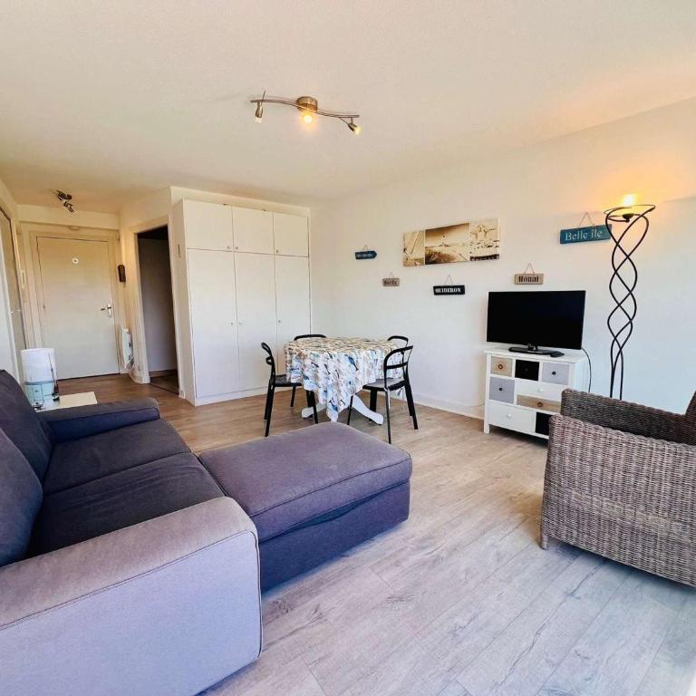 Charmant 2 pièces rénové à Quiberon avec balcon, parking et wifi, animaux admis - FR-1-478-88 - Apartment (4 Erwachsene) - 4