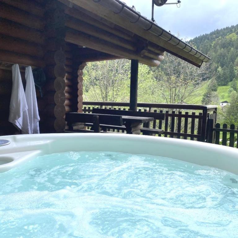 LE GRAND CERF Chalet en rondins avec SPA Jacuzzi - Chalet - 20