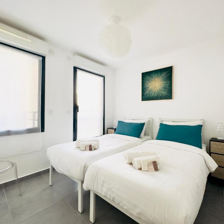 Le Cocon - 2 pièces centre Cannes - Terrasse - Appartement 1 Chambre - 22