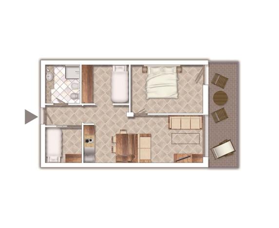 Residence Club Ponte Di Legno - Appartamento con 3 Camere da Letto - 7