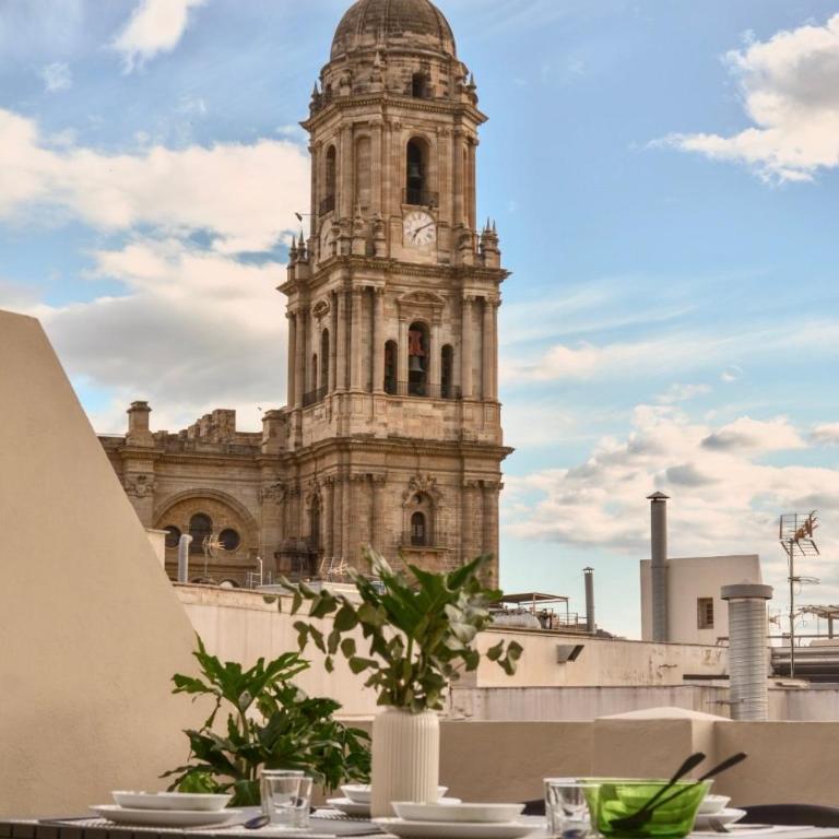 Apartamento Malaga Centro Historico - Atico - Apartamento Deluxe de 1 dormitorio con vistas a la ciudad - 1