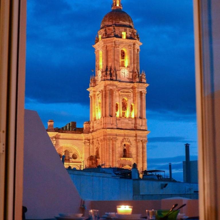 Apartamento Malaga Centro Historico - Atico - Apartamento Deluxe de 1 dormitorio con vistas a la ciudad - 5