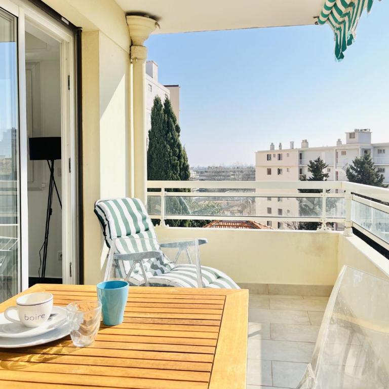 Le Panoramique - 4 pièces centre Cannes - Appartement 3 Chambres - 10