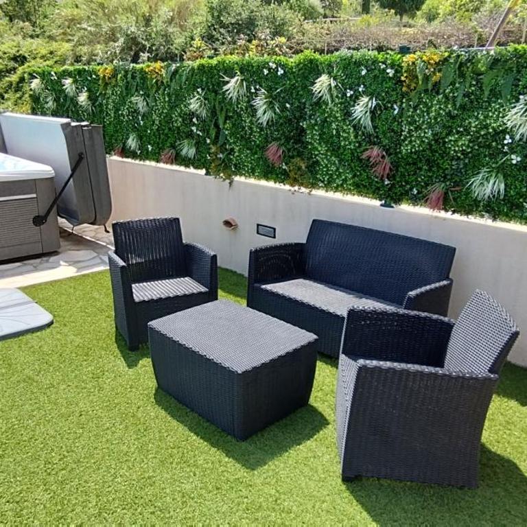 2p bas de Villa avec Jacuzzi privatif proche de Nice - Appartement 1 Chambre - 22