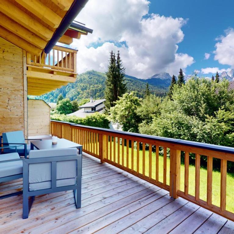 Garmisch Chalets - Wohnung Pflegersee - Apartamento con vistas a las montañas - 21