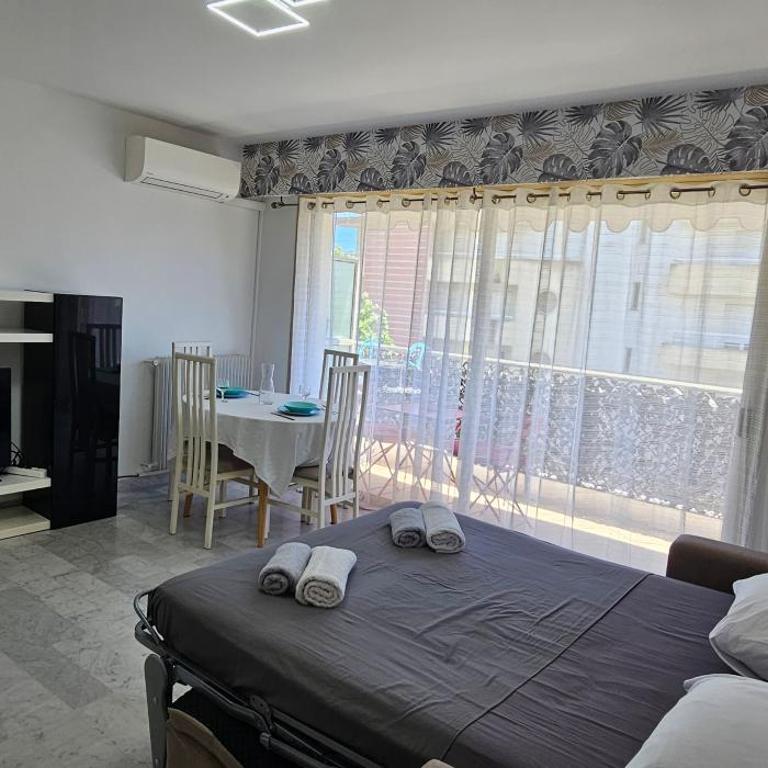 Magnifique studio Juan les pins-plage à pied - Studio Apartment - 3