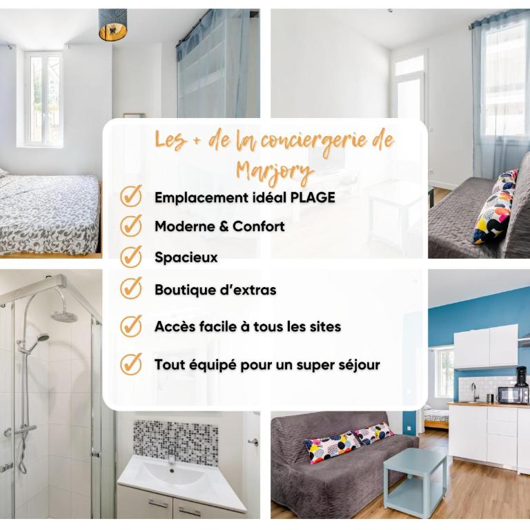 Studio charmant & tout confort au Mourillon - Apartment mit 1 Schlafzimmer - 5