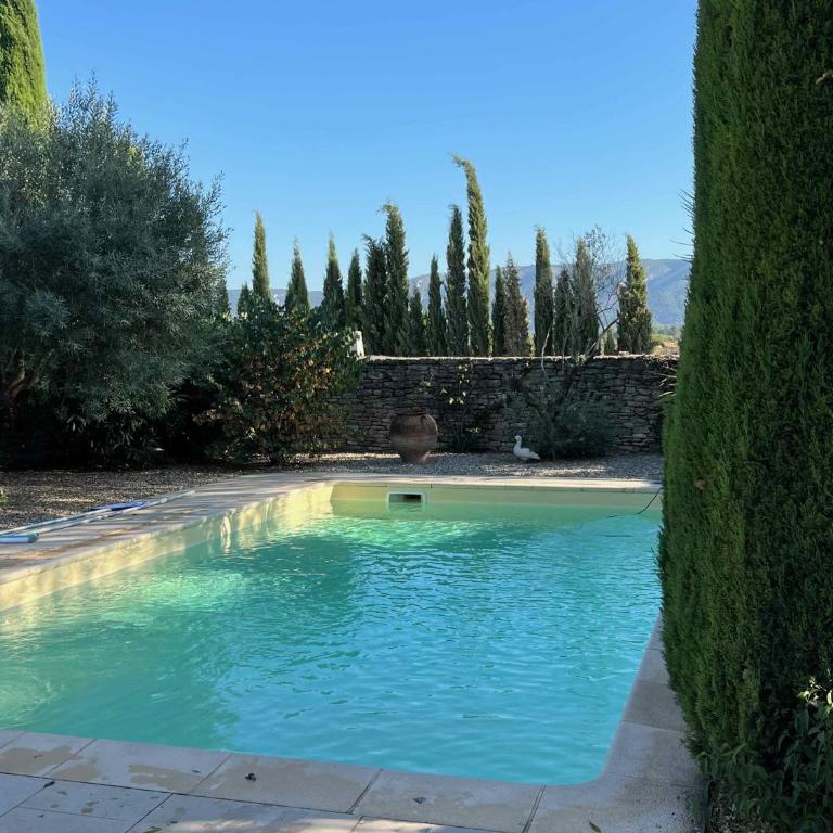 Le Clos de l'Abba Gordes villa 4 étoiles 8 pers avec piscine - Maison 4 Chambres - 16
